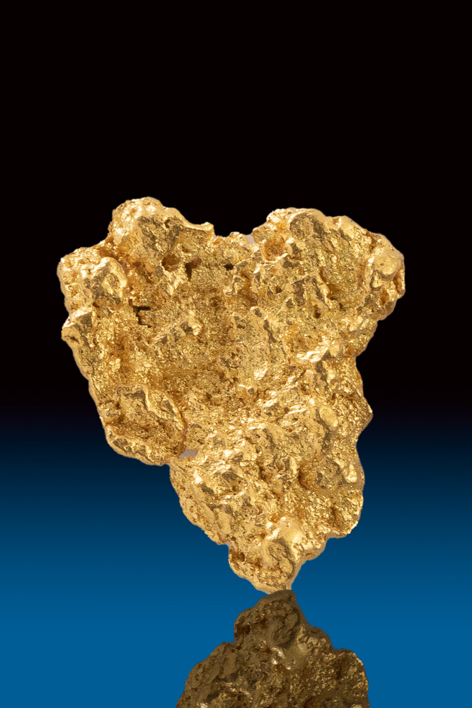 Triangular Shaped and Textured Australian Gold Nugget 187.00