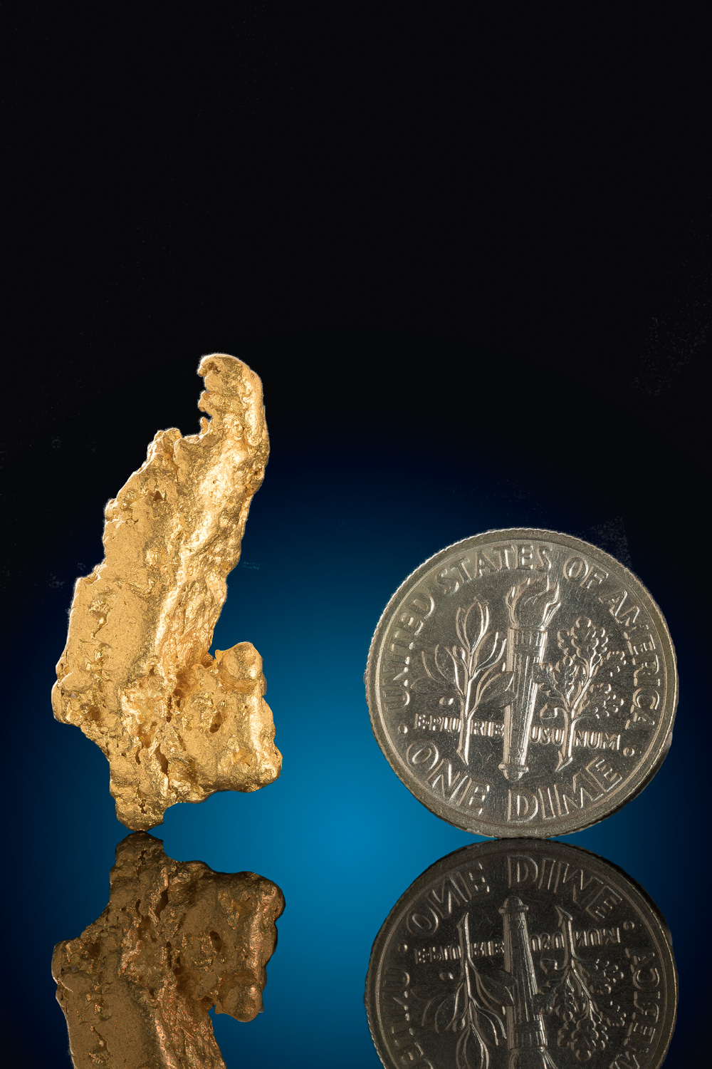 Jewelry/Investment Grade Gold Nugget Long Formation 980.00 Natural gold Nuggets For Sale