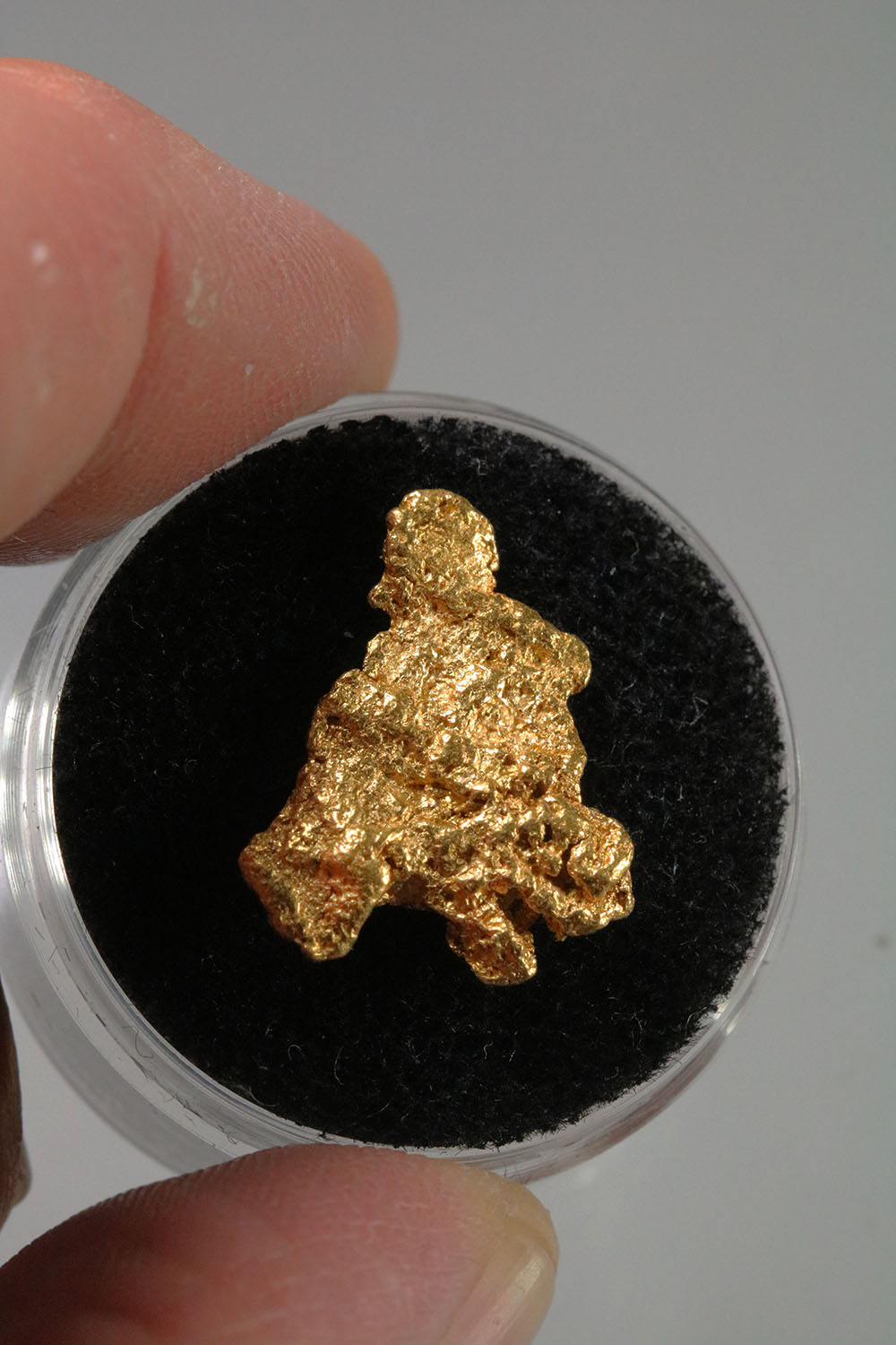 Wonderfully Textured Natural Australian Gold Nugget Australian Gold