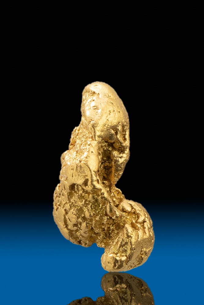 Unique Twisted Shape Natural Gold Nugget from California 137.00