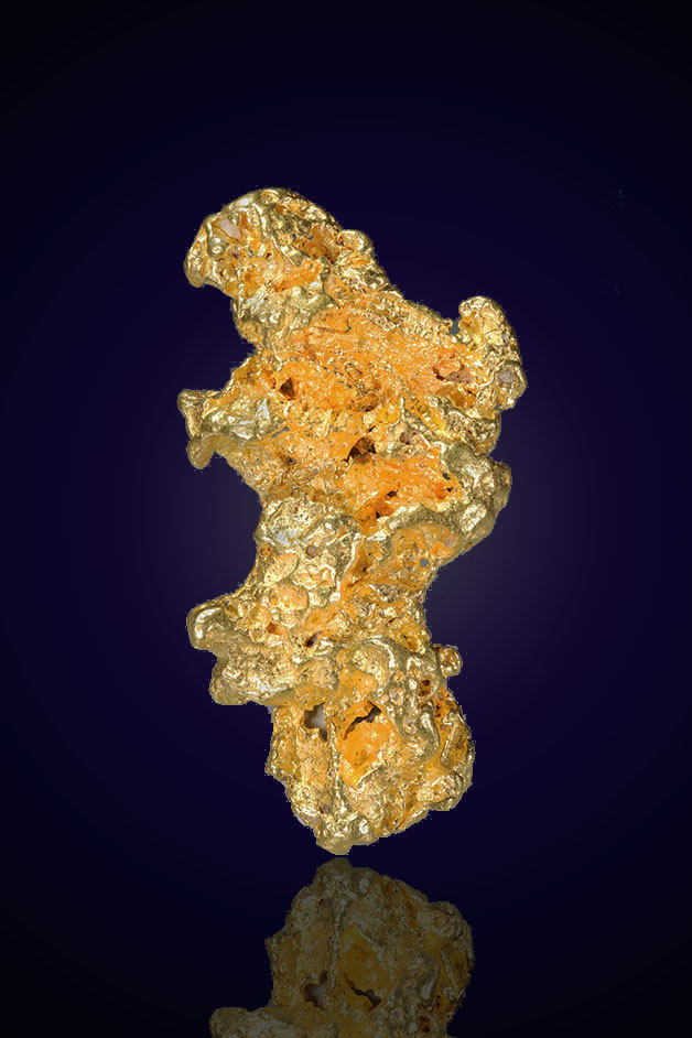 Crusty textured Large Australian Gold Nugget Jewelry Grade 2,022.