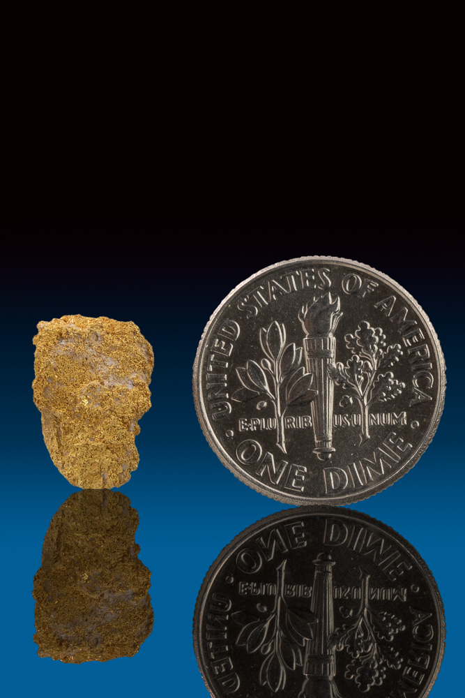Unique Sponge Gold Nugget from Ten Mile 147.00 Natural gold