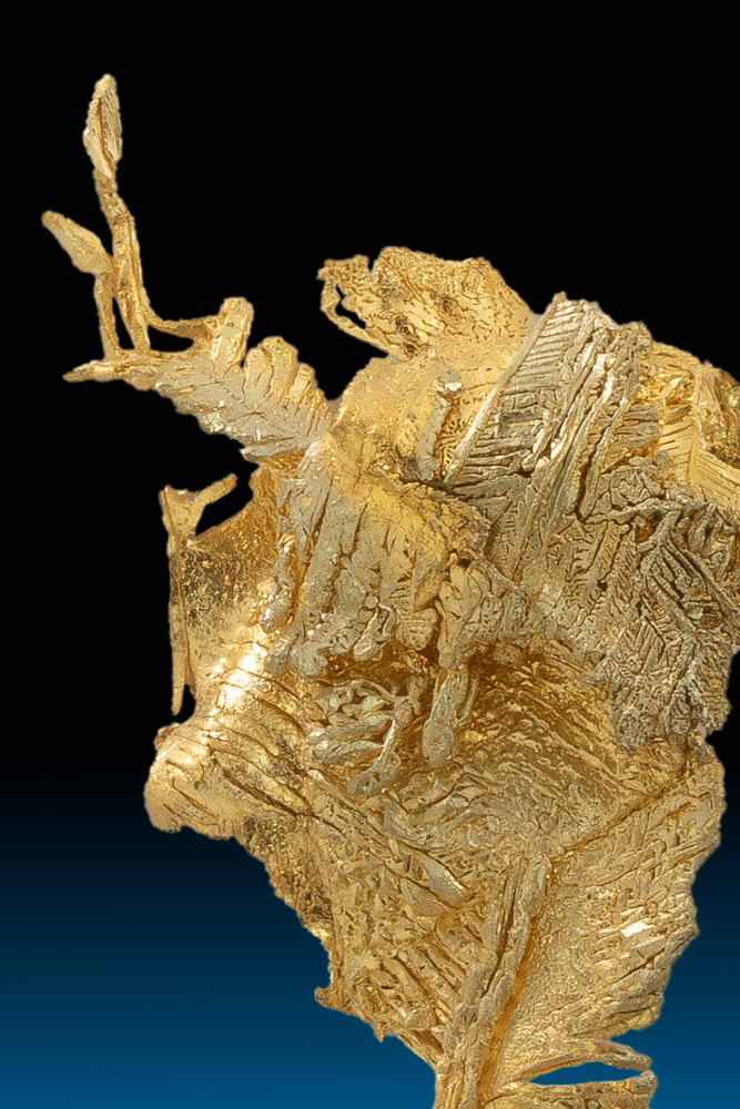 Stunning Dendritic Gold Crystal Specimen - Round Mountain - $429.00 ...