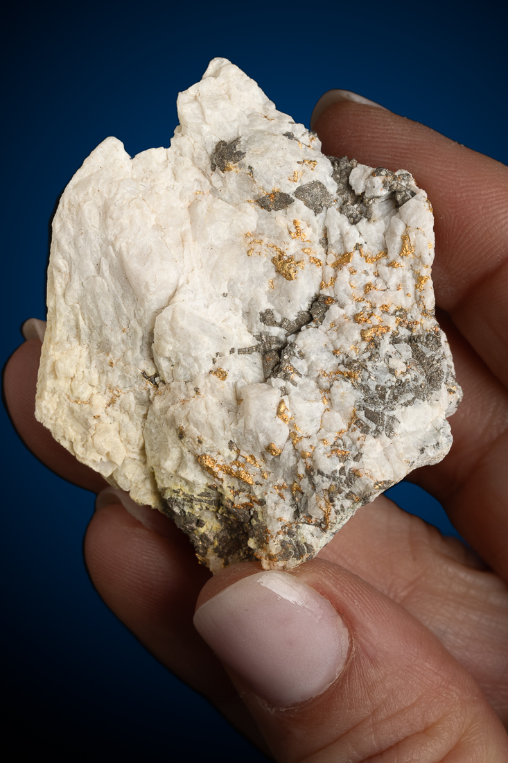 Magnificent, Variegated Natural Gold Quartz Nugget - 49.44 grams [T3110 ...
