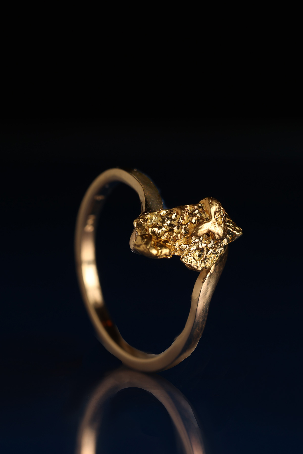 Alaskan Gold Nugget Rings 2025