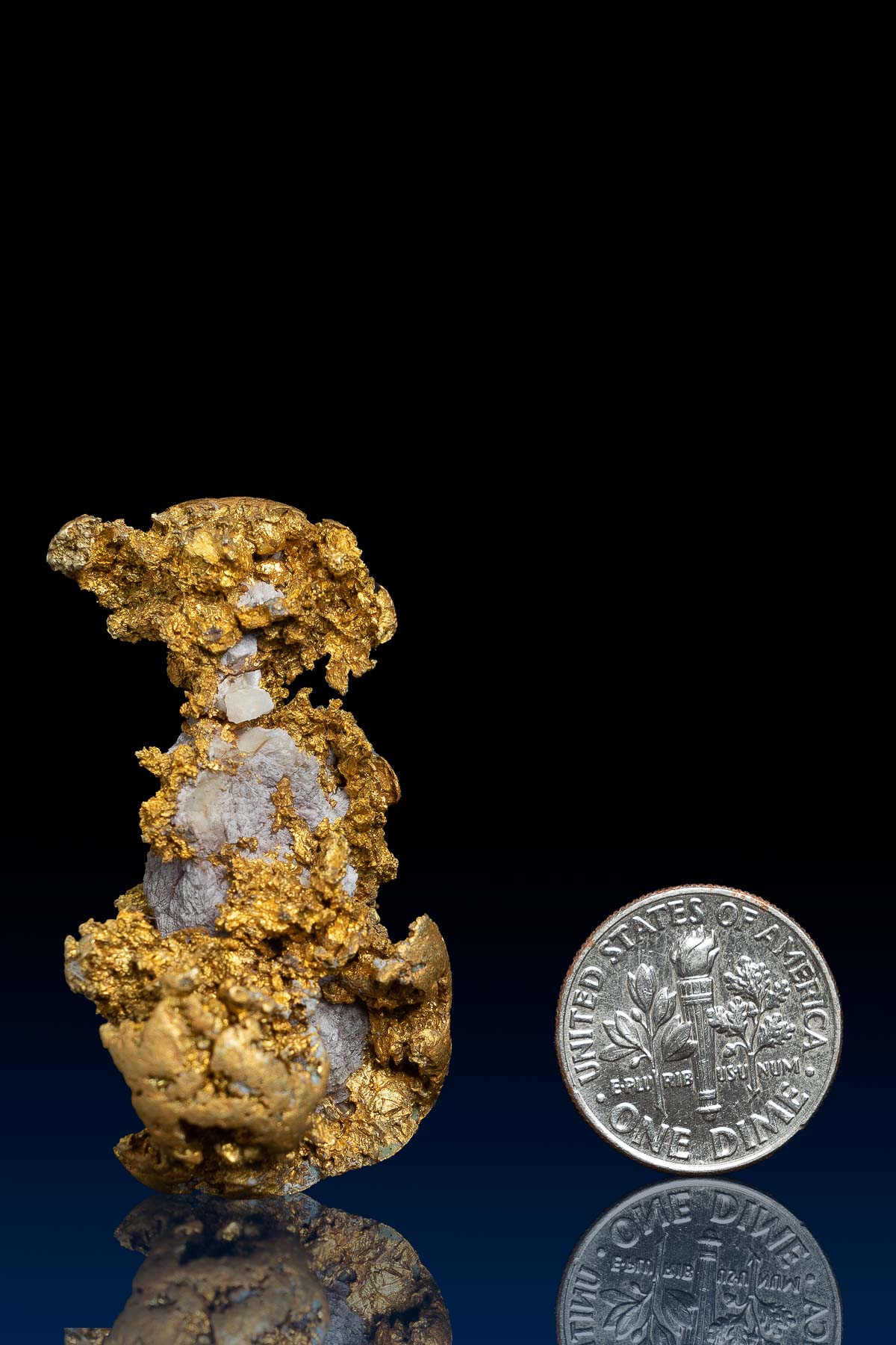 The Penguin Natural Gold Nugget Placer County, California [RB978] 3,695.00 Natural gold