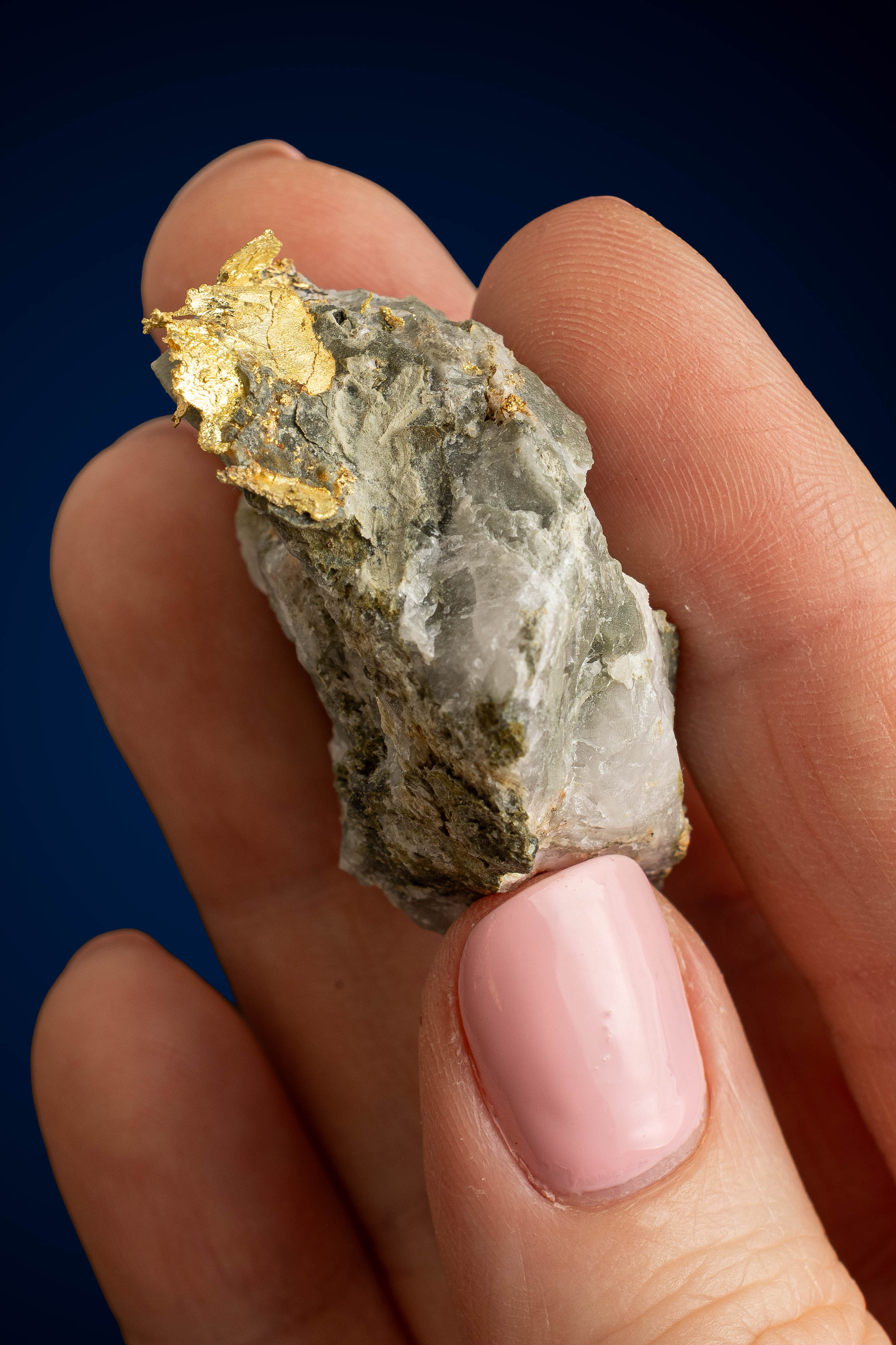Natural, Textured Gold Quartz Nugget - Oriental Mine, CA - 29.73 grams ...
